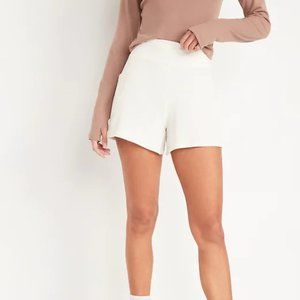 High-Waisted Live-In Cozy-Knit Shorts